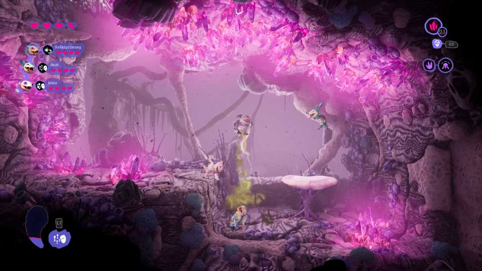 Mother Machine Crystal Room