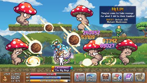 IdleOn - The Idle MMO