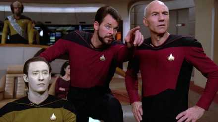star trek spock tng data riker picard