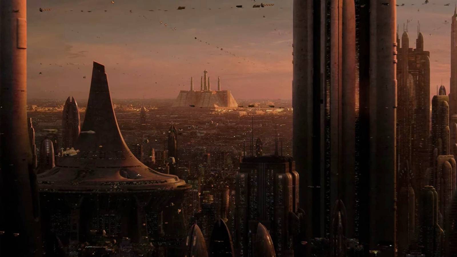 Minecraft Coruscant build