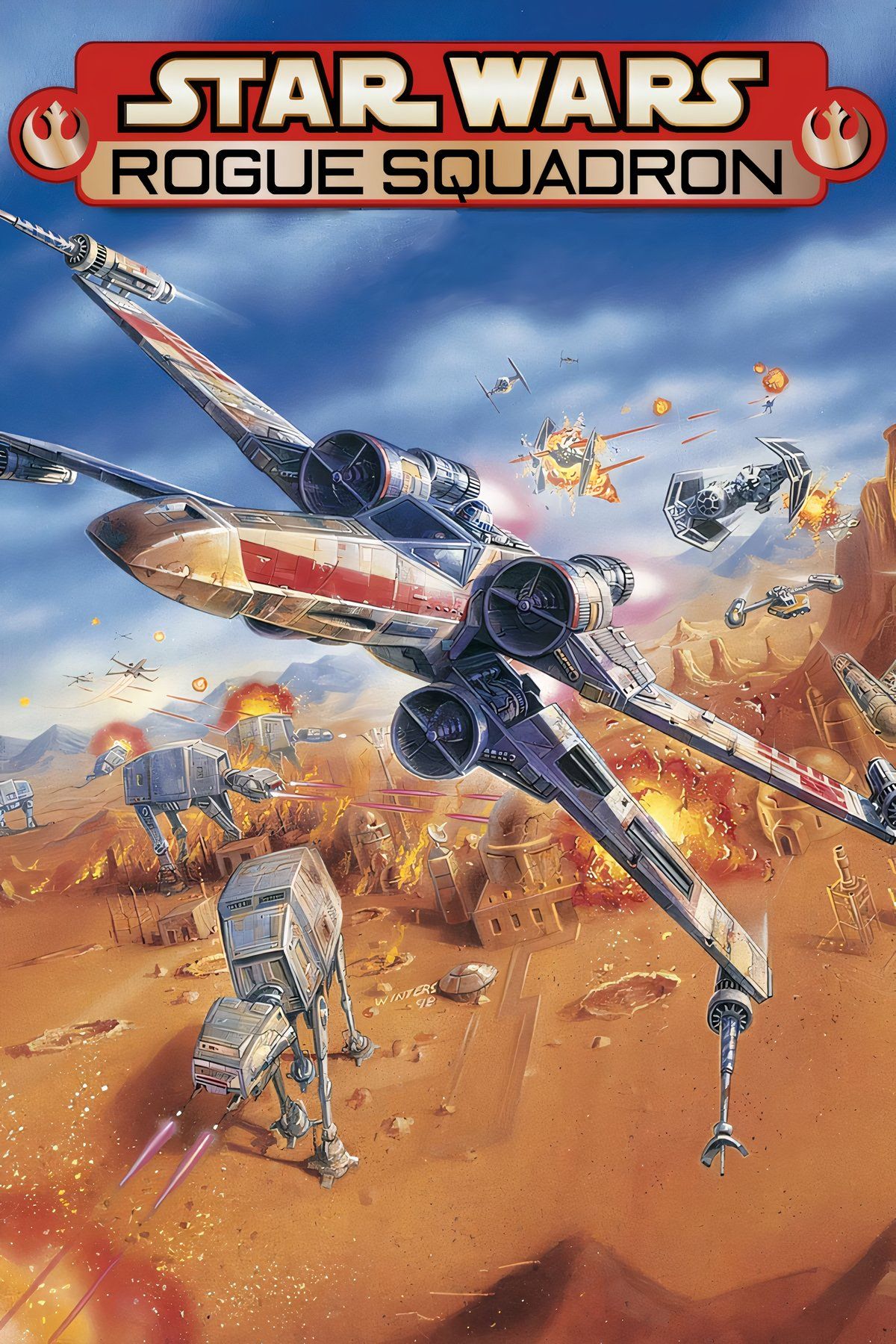 Star Wars: Rogue Squadron Tag Page Cover Art