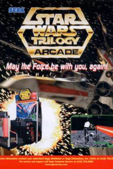 Star Wars Trilogy Arcade video game cover art tag