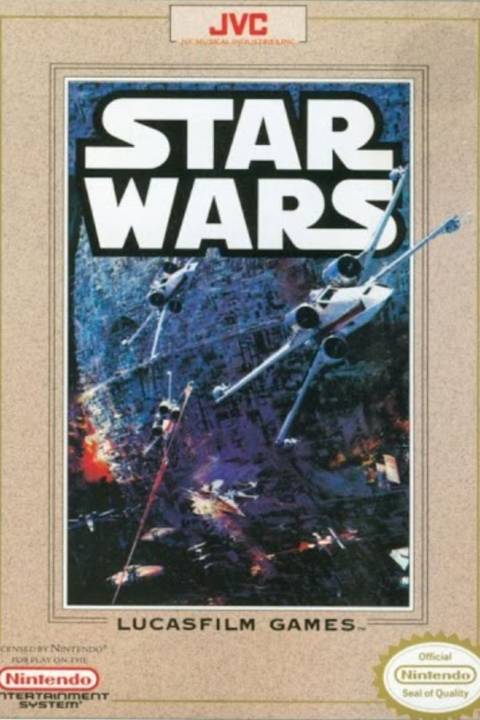 Star Wars video game cover art tag