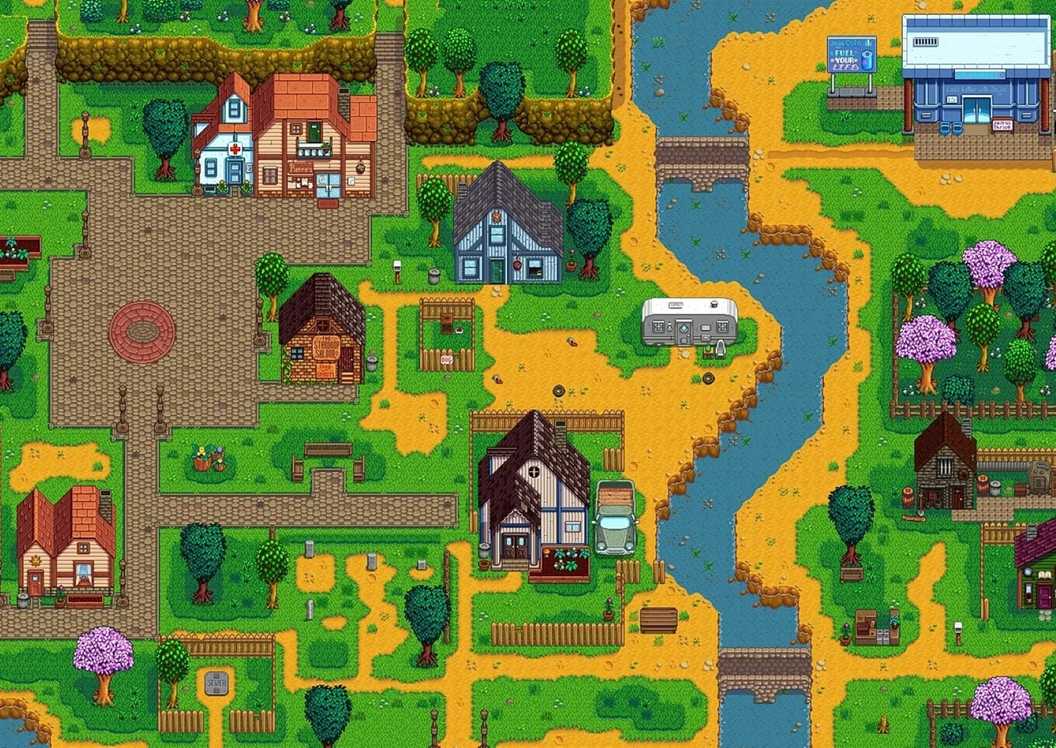Stardew Valley mods adds an entire new town