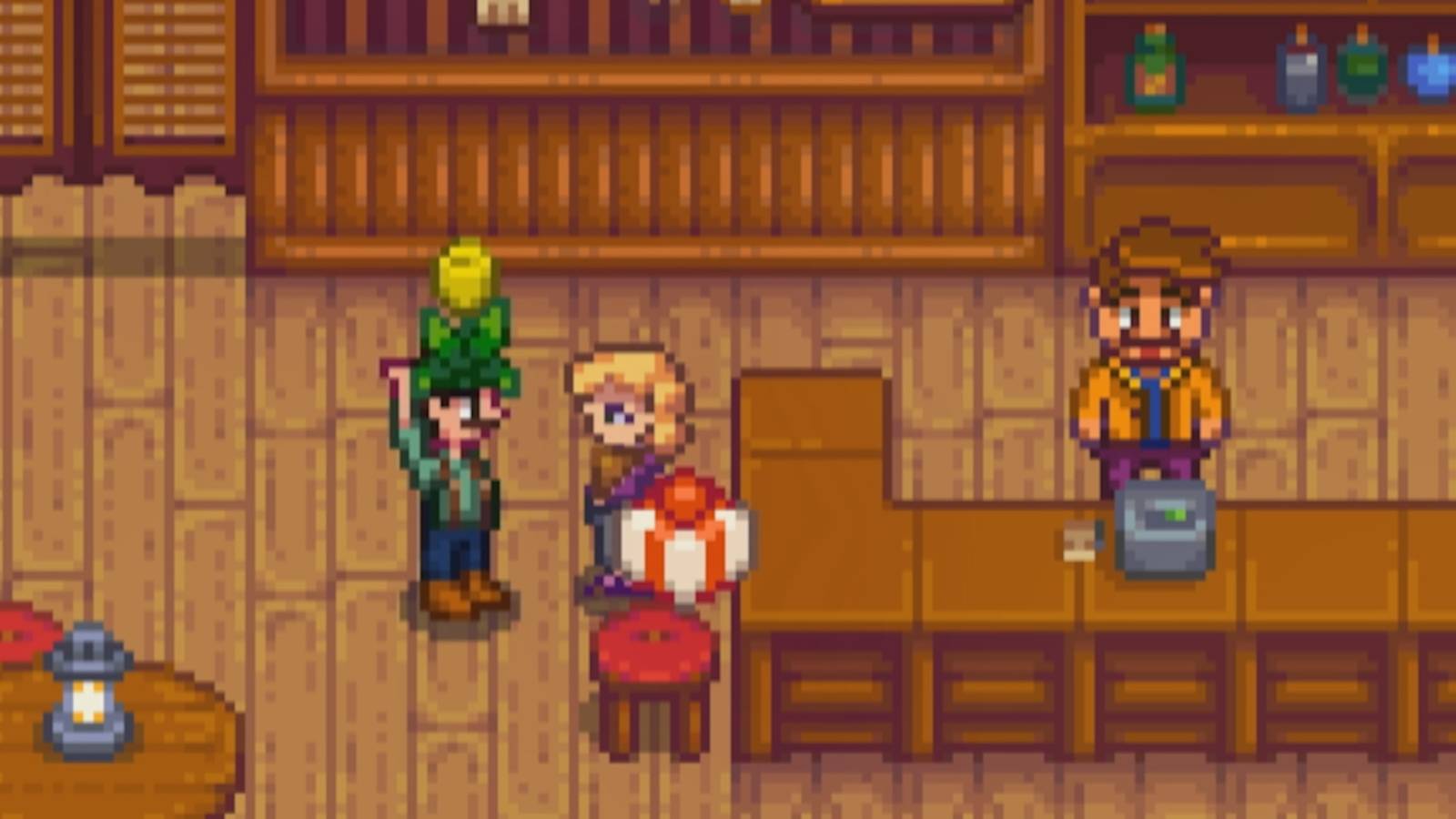 stardew valley pam on farm bug