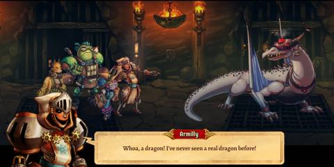 SteamWorld Quest Dragon