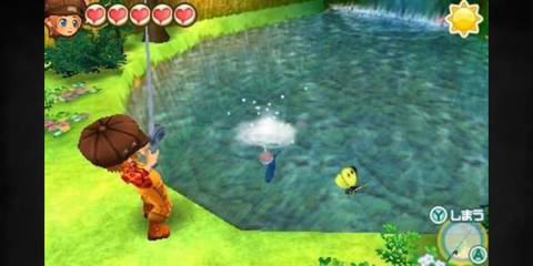 Story of Seasons Trio of Towns fishing