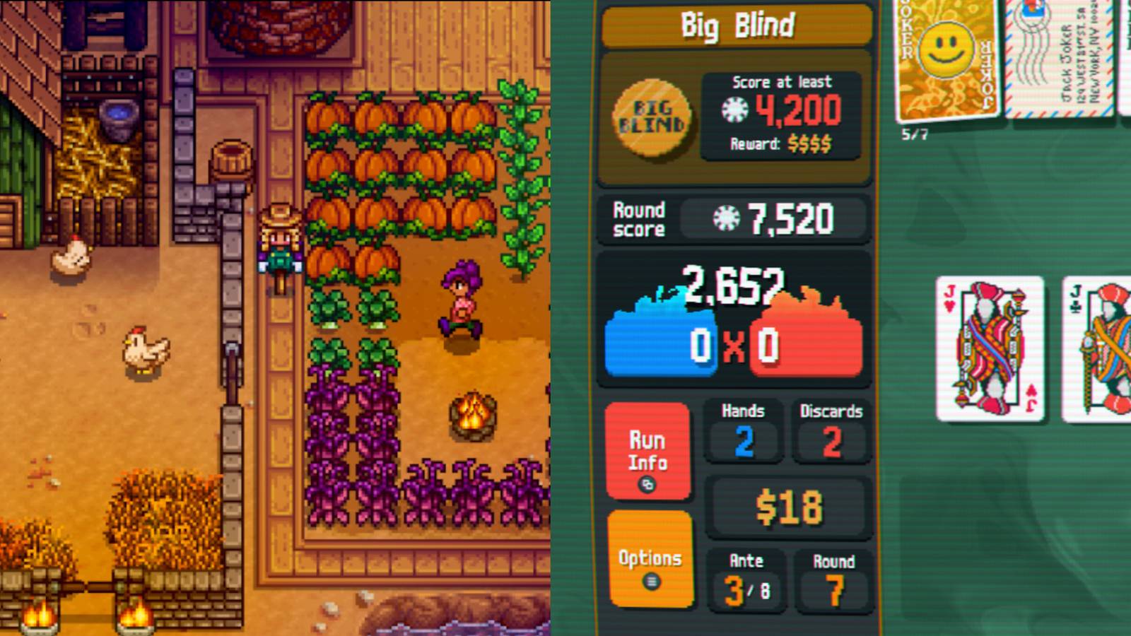 stardew valley balatro reference crossword