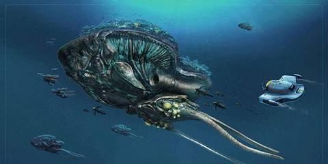 Reefback leviathan concept art