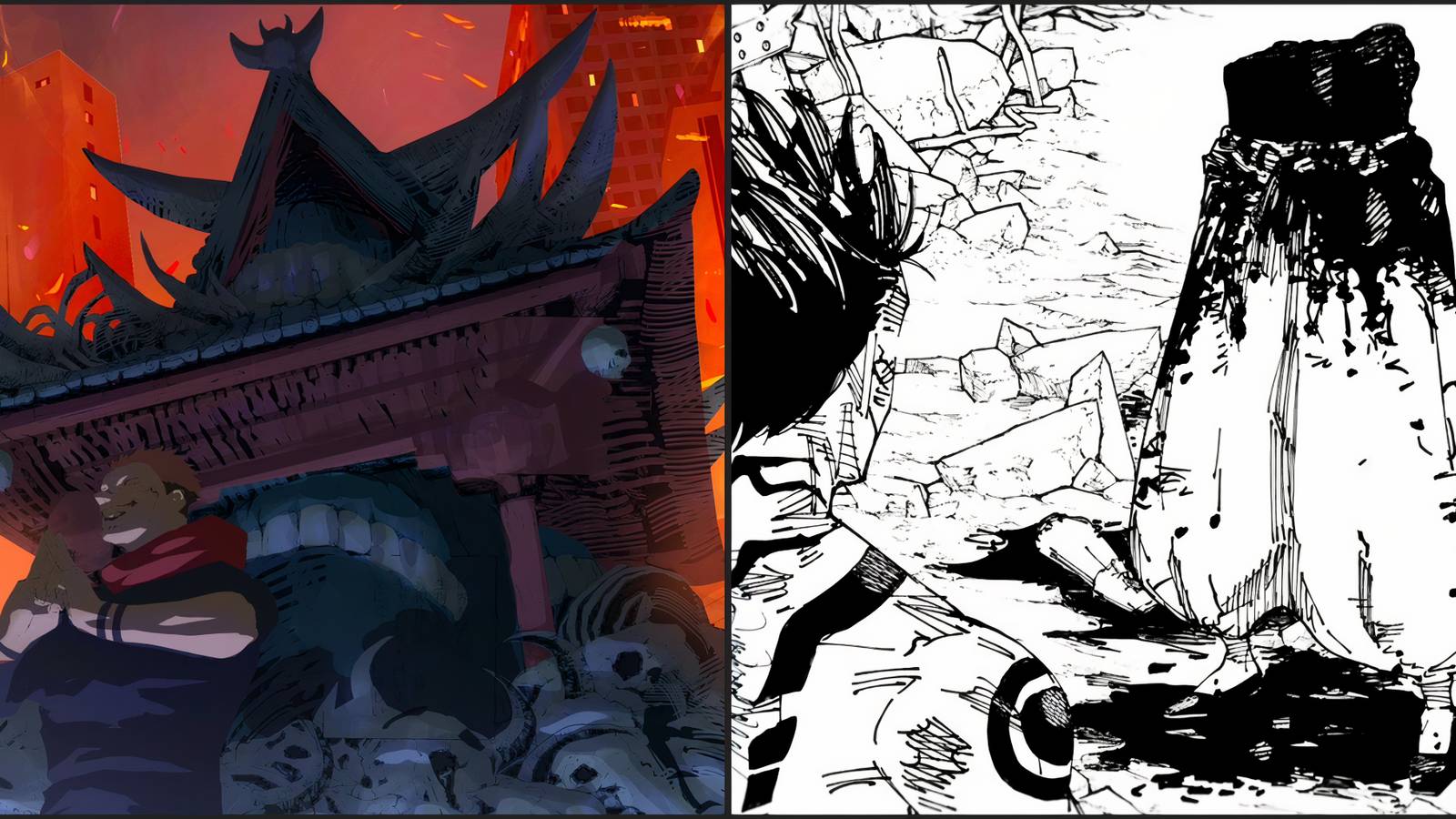 Sukuna World Splitting Dismantle