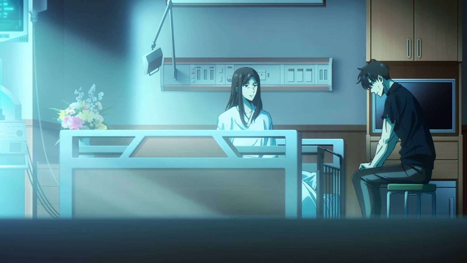 Sung Jinwoo Sits With His Mother – Solo Leveling Season 2 -Arise from the Shadow- Episode 9