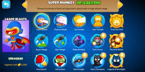 Super Monkey In BTD6