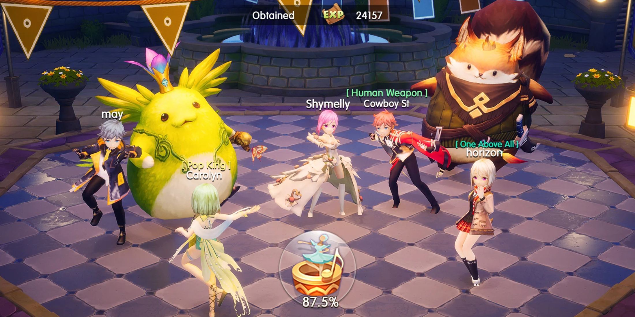 Story of the wind: Shiny rebirth character