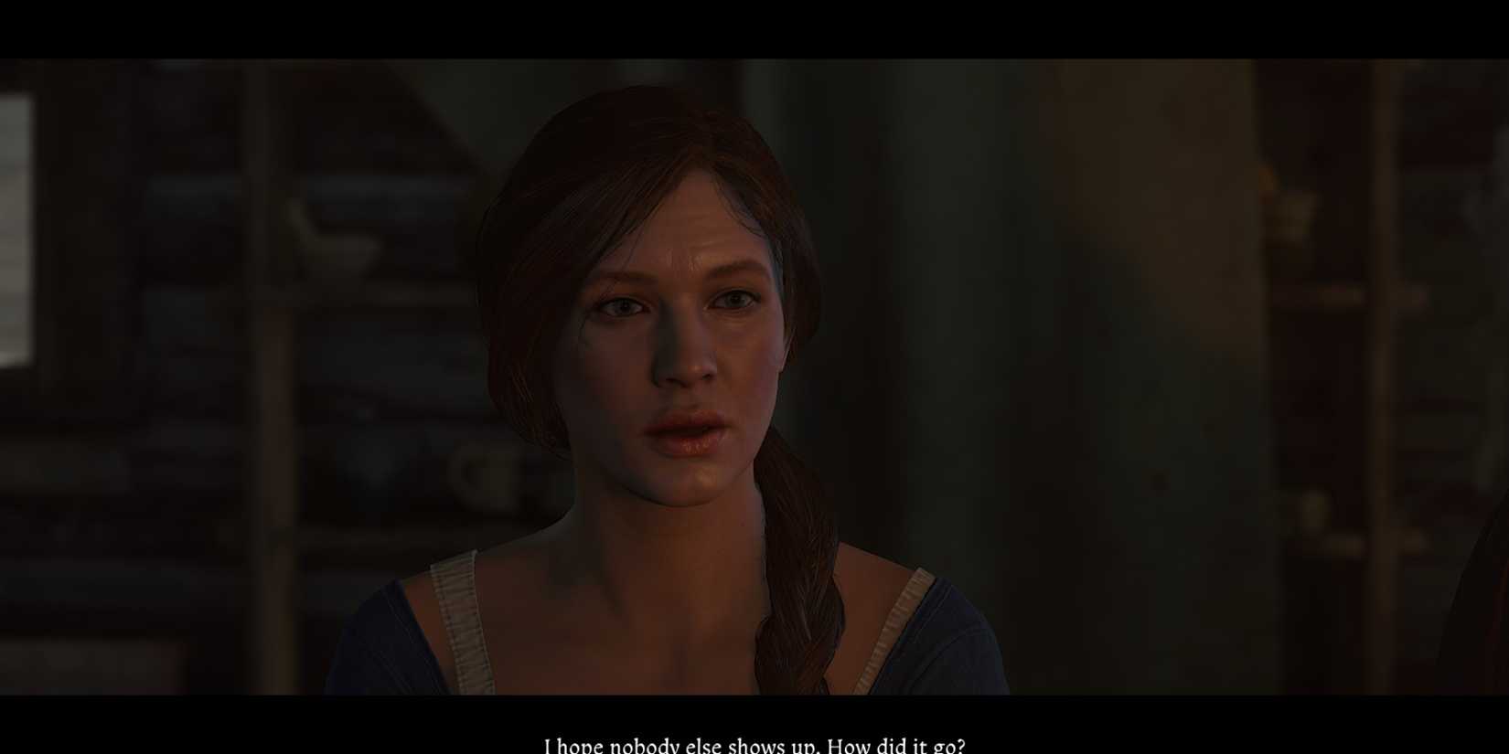 Talk to Katherine in the Hangman's Halter to start the Fifth Commandment