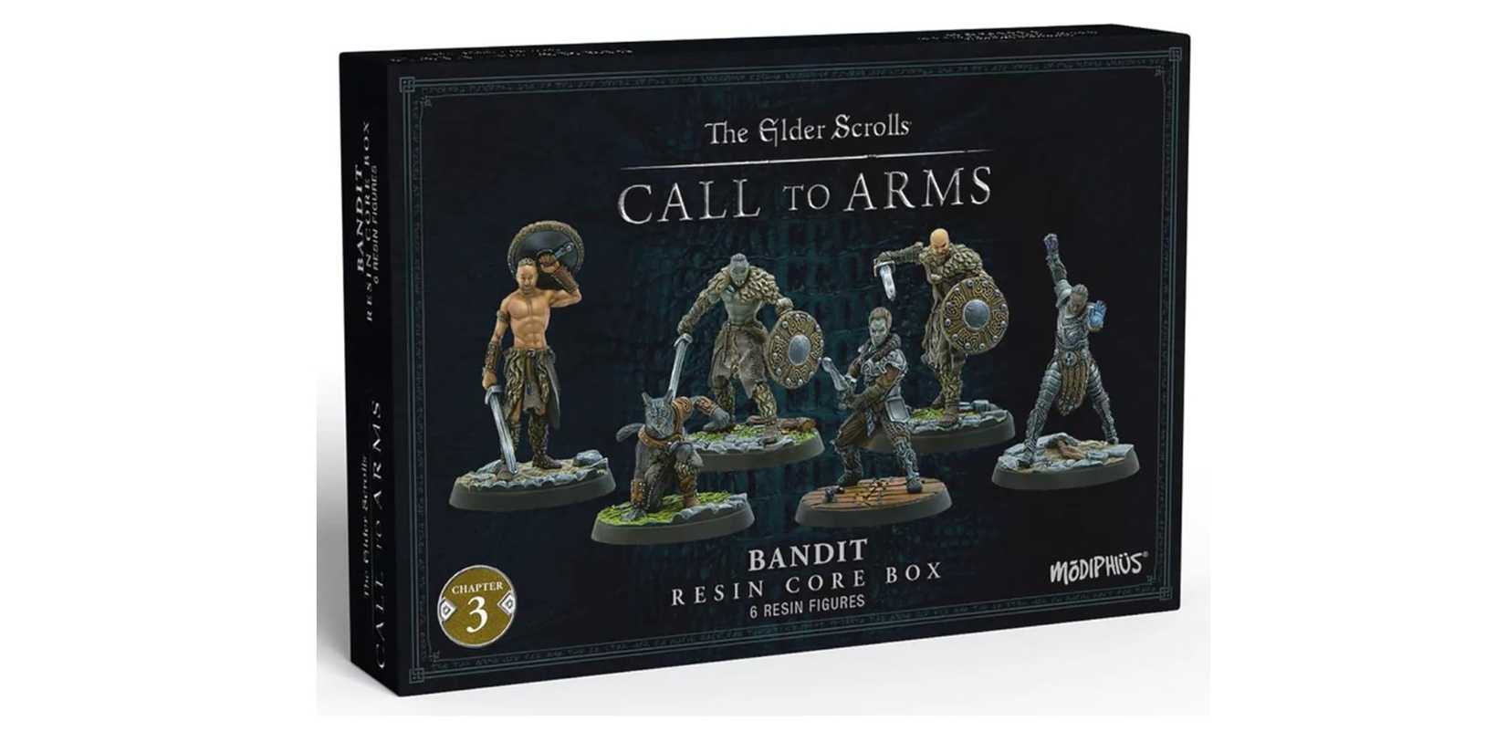 The Elder Scrolls Call to Arms Bandit resin set