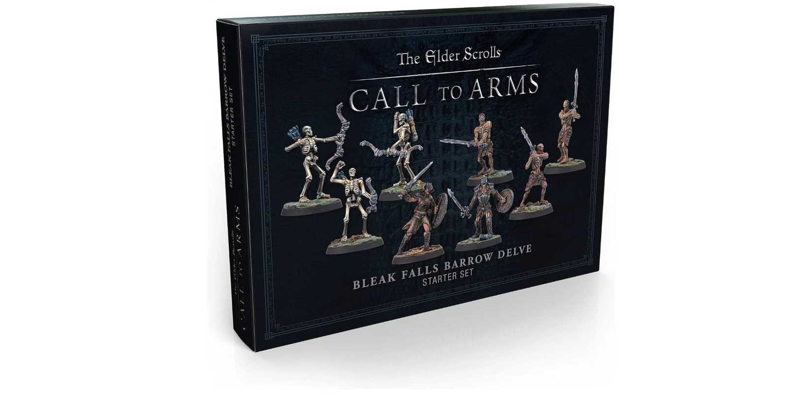 The Elder Scrolls Call to Arms Bleak Falls Barrow Delve resin set