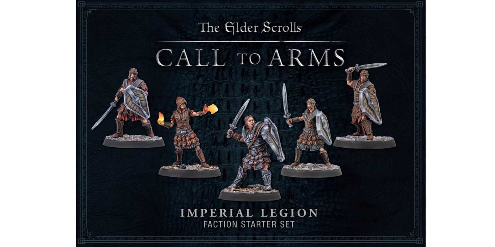 The Elder Scrolls Call to Arms Imperial Legion resin set