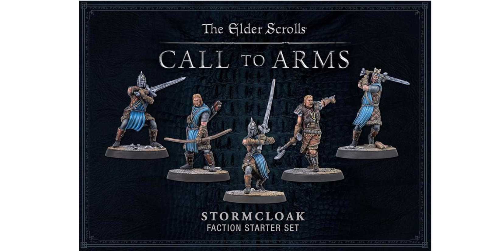 The Elder Scrolls Call to Arms Stormcloaks resin set-1