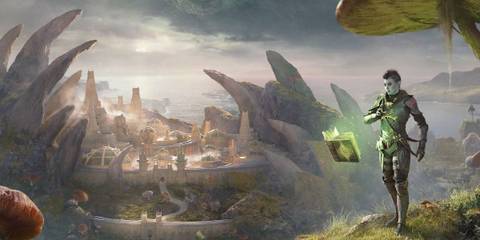 The Elder Scrolls Online an arcanist reading a tome