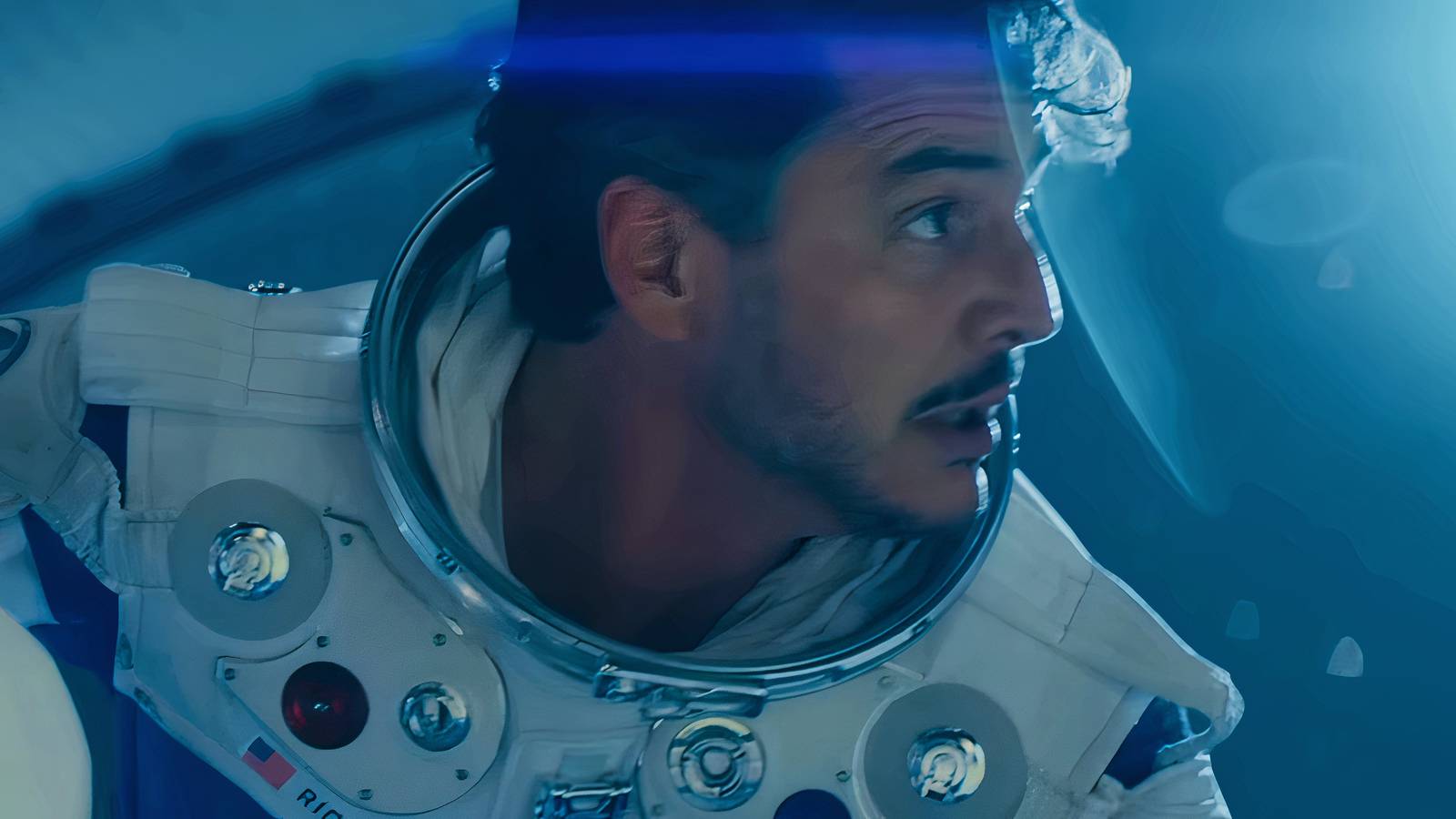 Pedro Pascal as Reed Richards AKA Mister Fantastic in The Fantastic Four First Steps