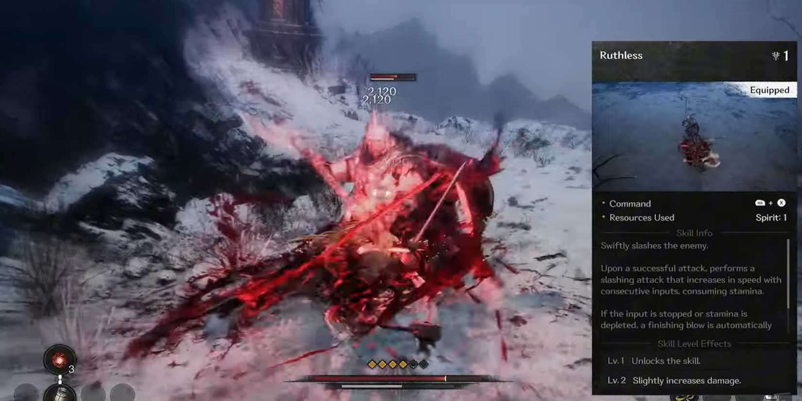 The First Berserker Khazan dual blades ruthless flurry