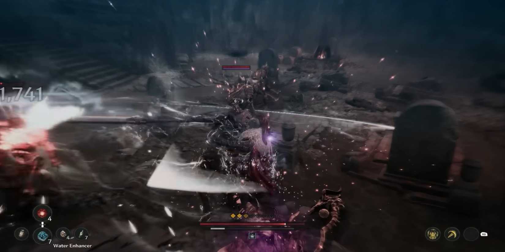 The First Berserker Khazan spear full moon