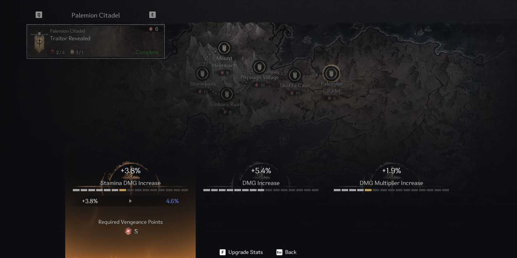 Como usar pontos de vingança