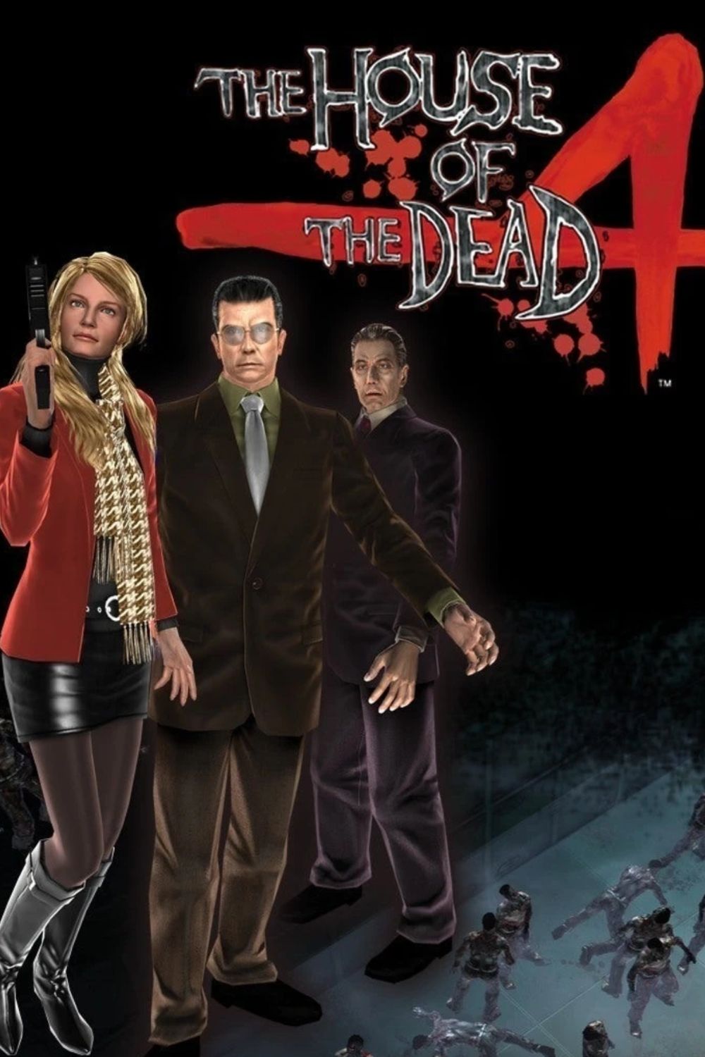The House of the Dead 4 video game cover art tag