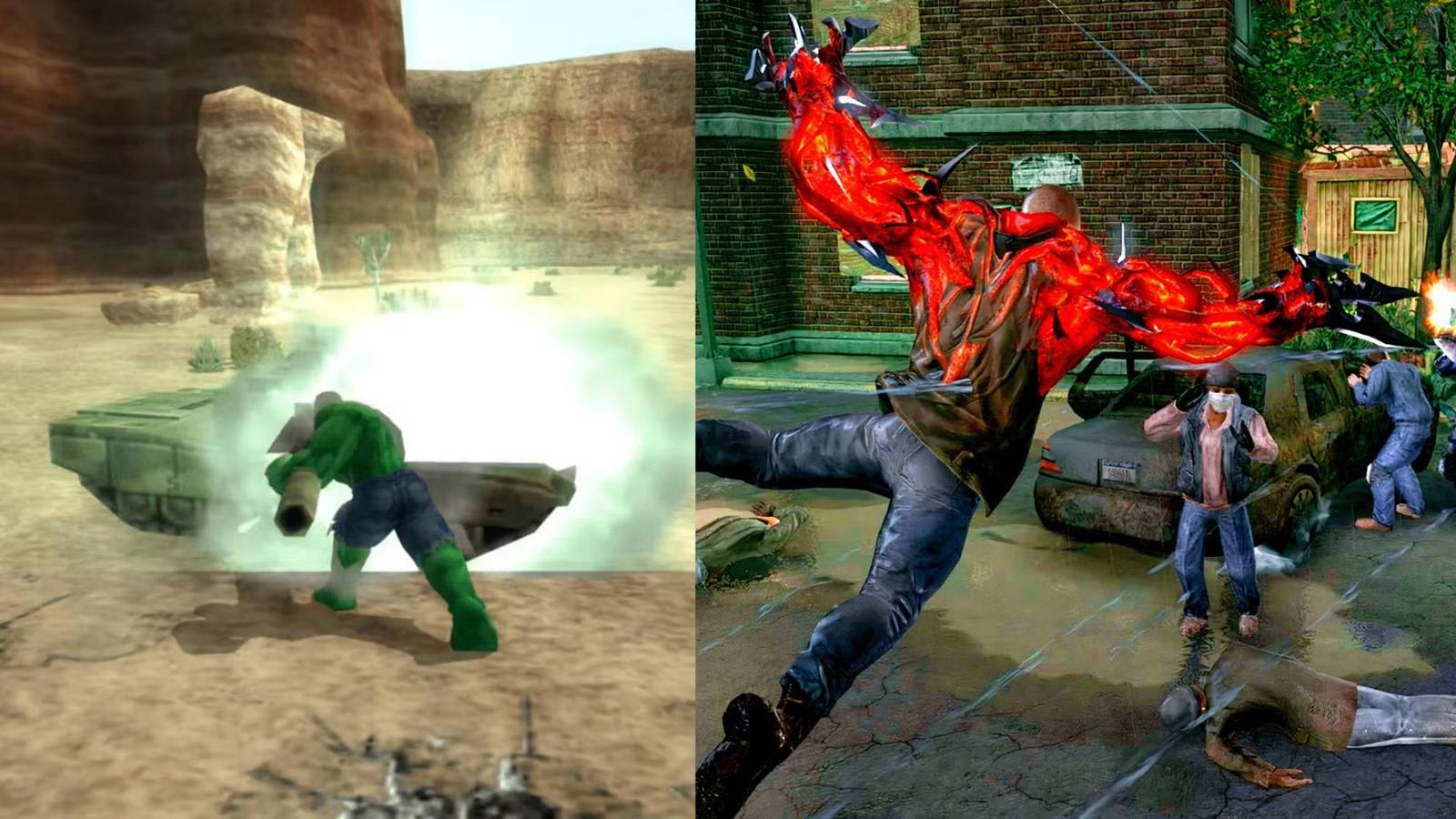 The Incredible Hulk and Prototype 2