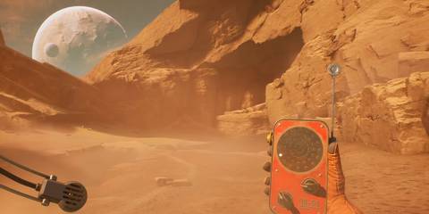 Roaming the Regis 3 desert with a tracker in The Invincible