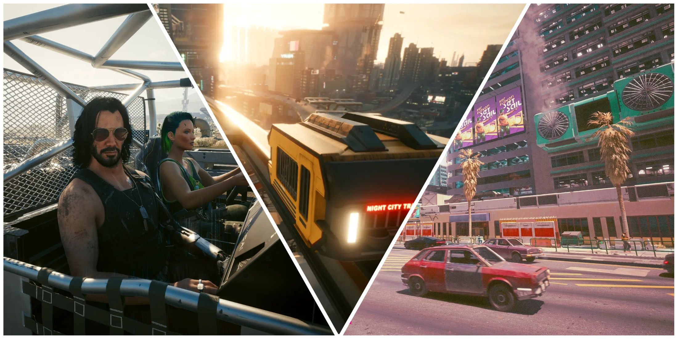 The Passenger, The Metro System, Realistic Traffic Density, Cyberpunk 2077 Mods