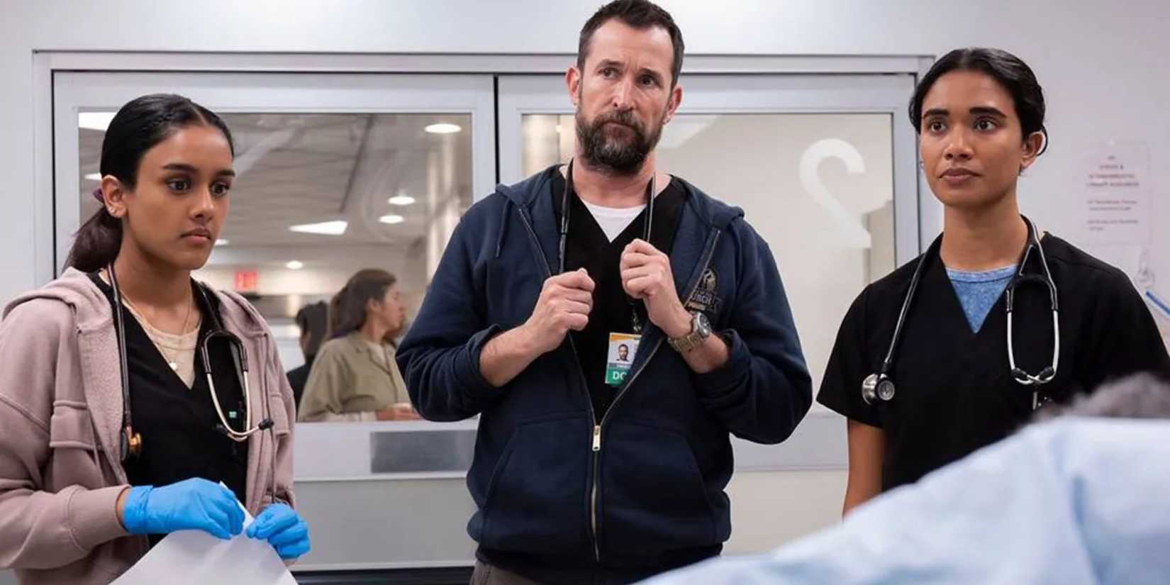 The doctors in The Pitt