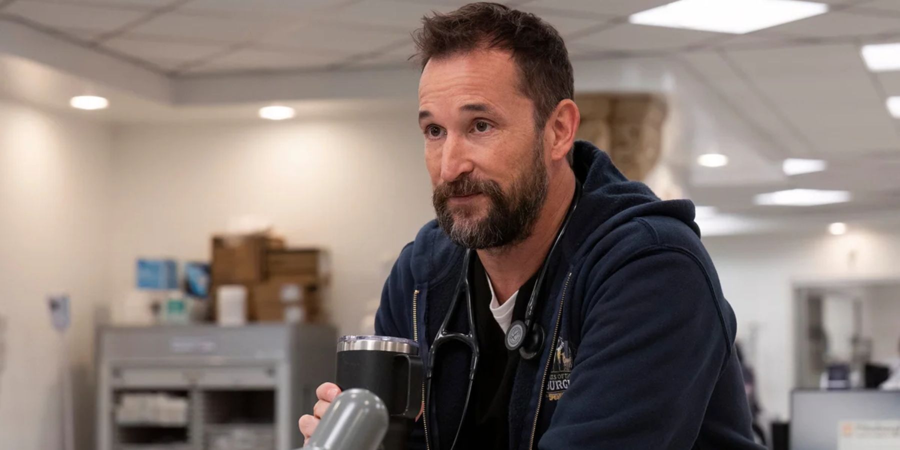 Robby (Noah Wyle) in The Pitt