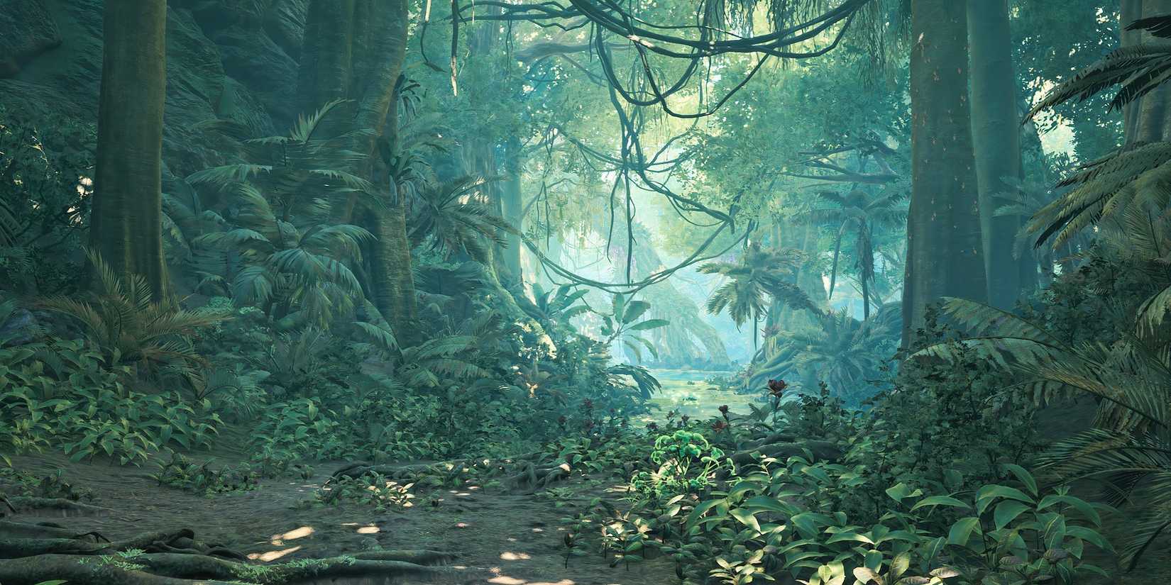 The Scarlet Forest in Monster Hunter Wilds