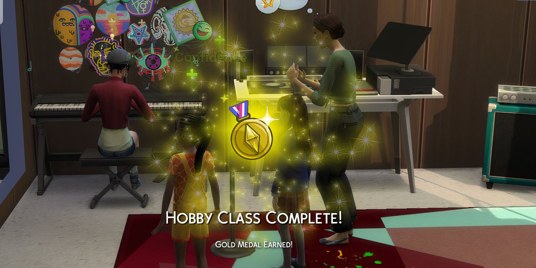 Business and hobby of Sims 4 ways to receive gold medals as a teacher