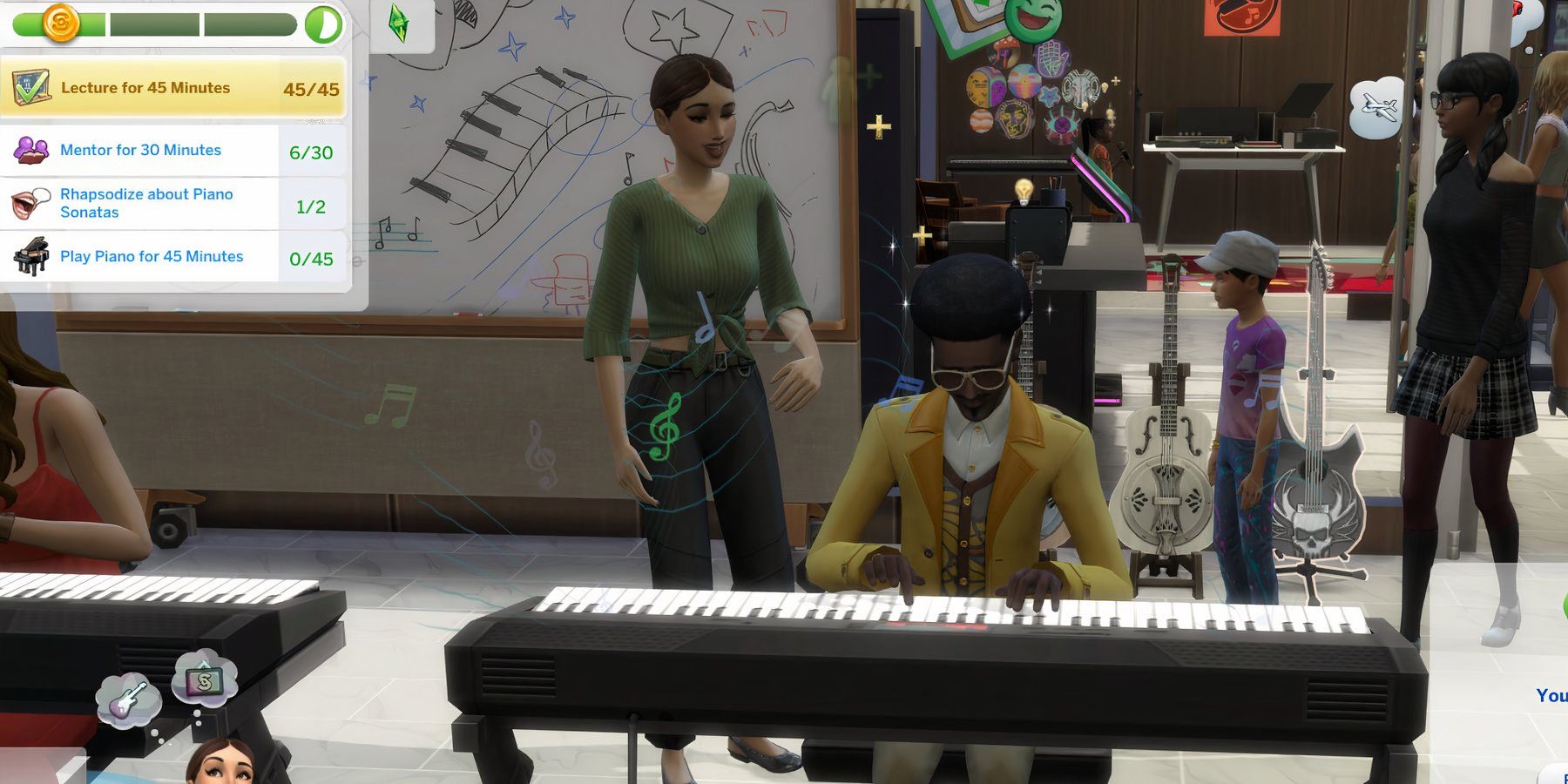 Business and hobbies of Sims 4 How to receive gold teaching