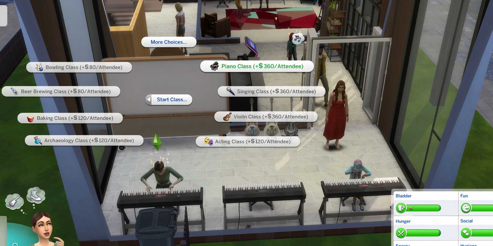 The Sims 4 Businesses and Hobbies How to Start a Class 