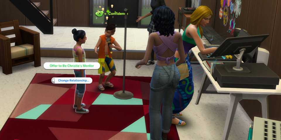 The Sims 4 Offer to be a Mentor