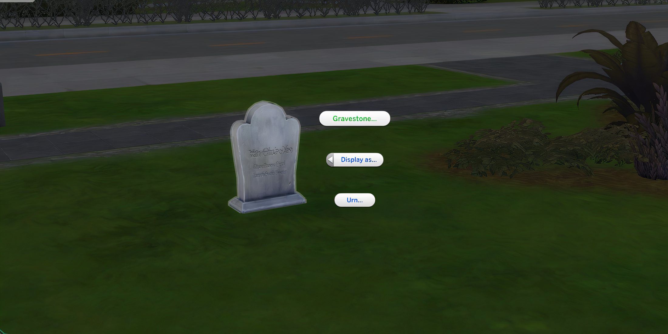 The Sims 4 How to turn and urn into a gravestone