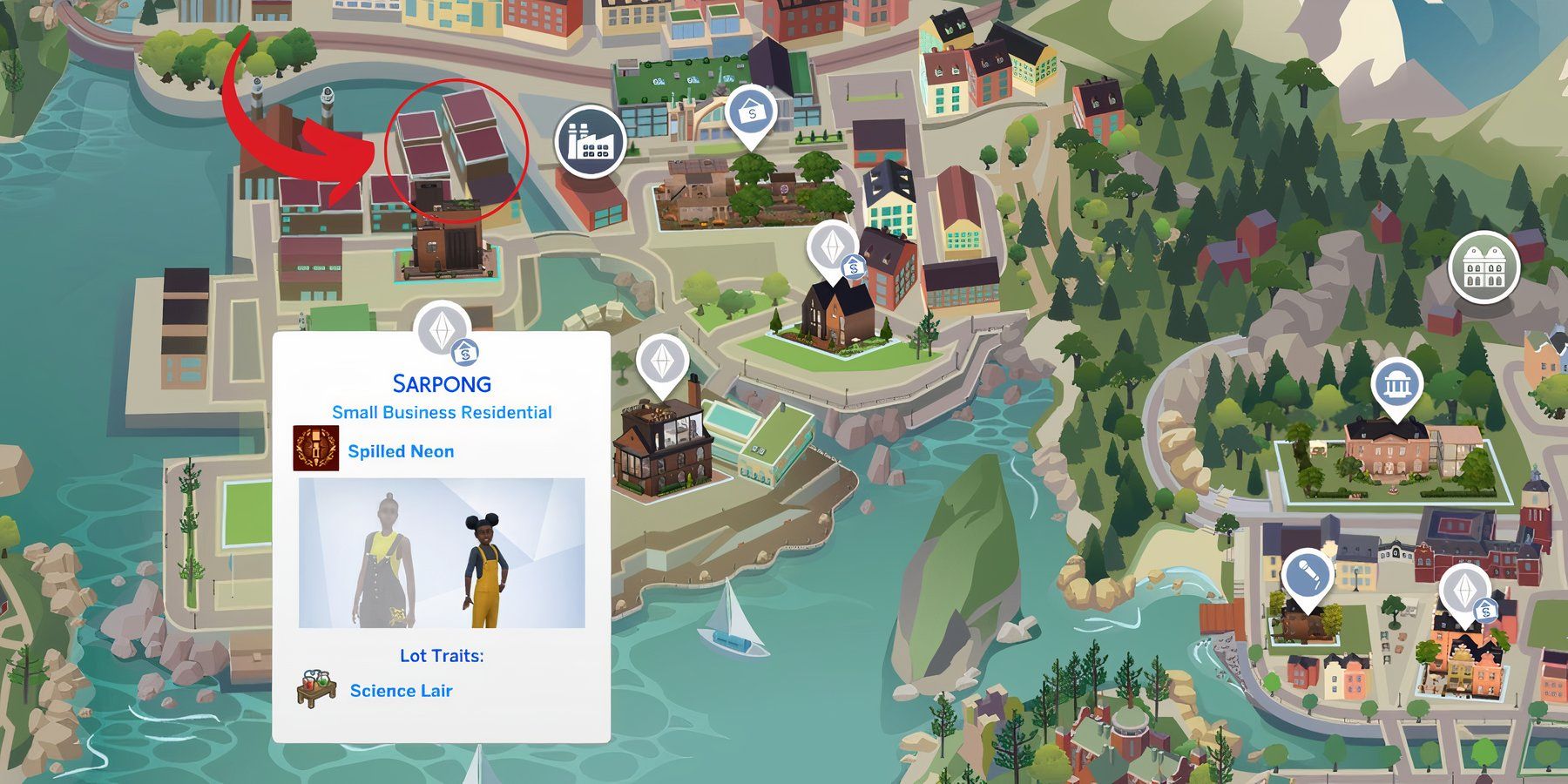 Location Sims 4 Trashley Reelpearson