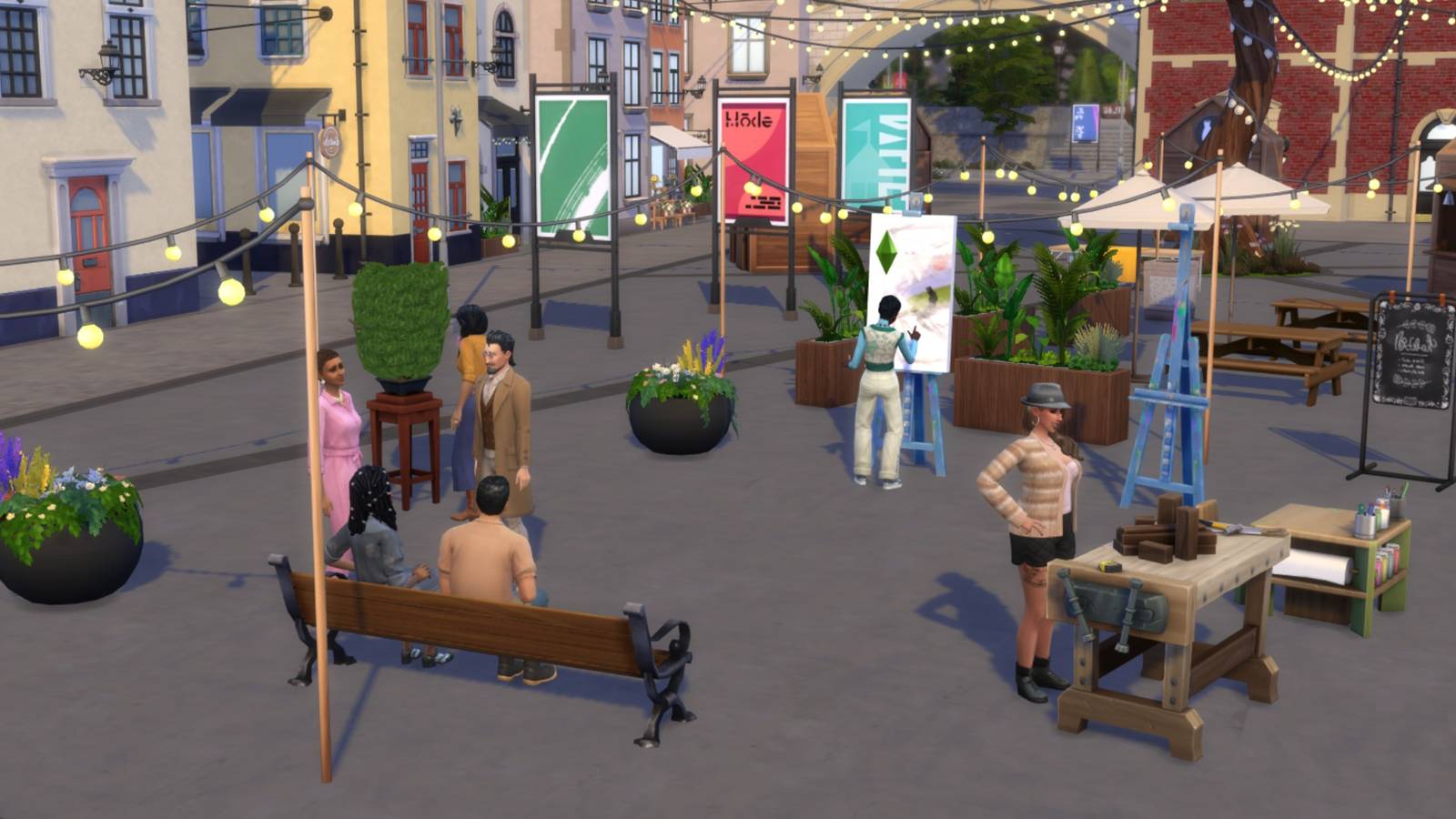 the sims 4 creative gathering