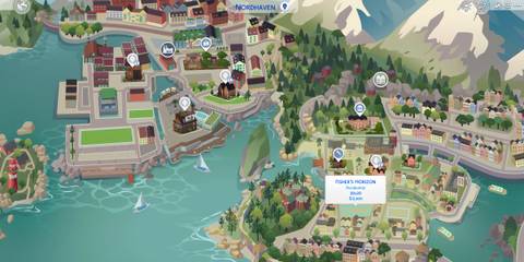 Fisher's Horizon on Nordhaven Map