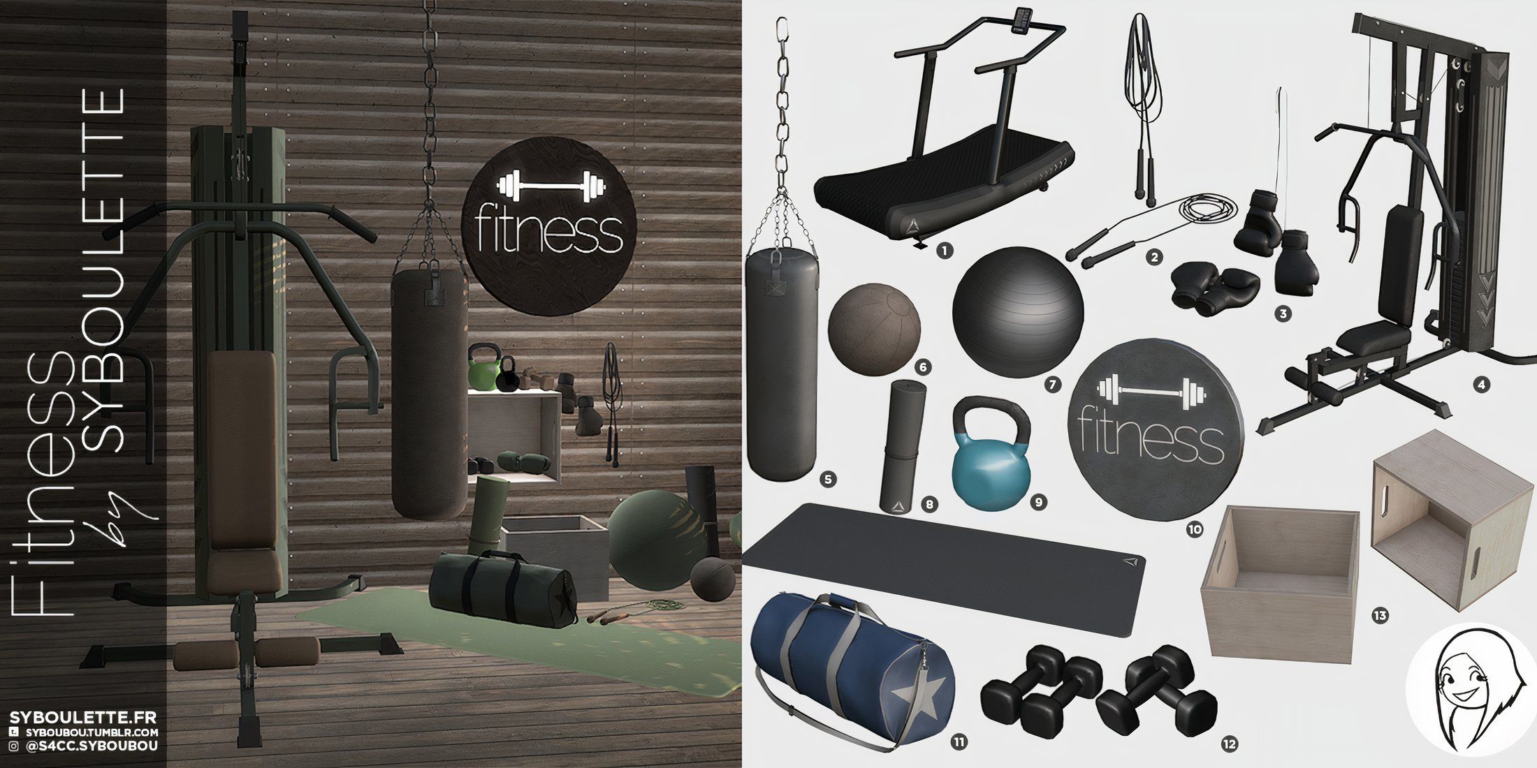 Fitness Set mod