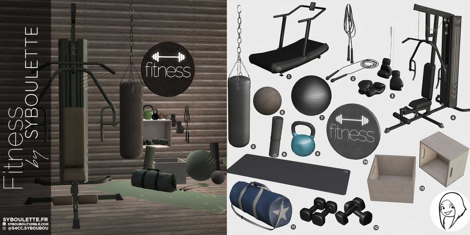 Fitness Set mod