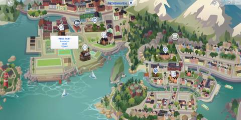 Inked Inlet on Nordhaven map