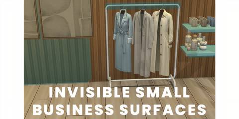 Invisible Small Business Surfaces mod