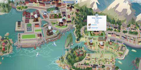 Konst Modern on Nordhaven map