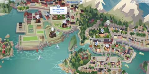 New Harbor Park on Nordhaven map