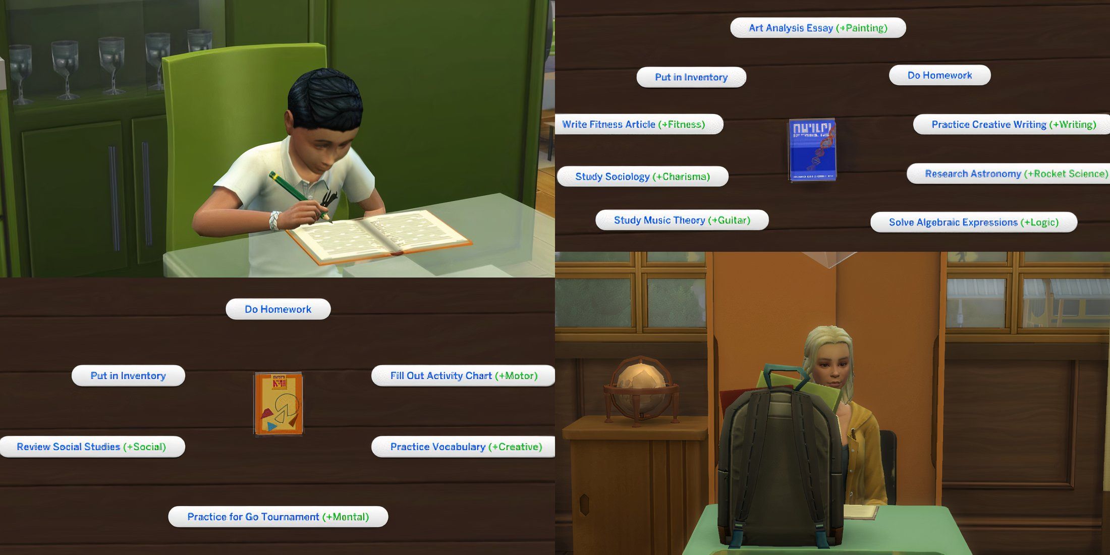 Subject Homework mod