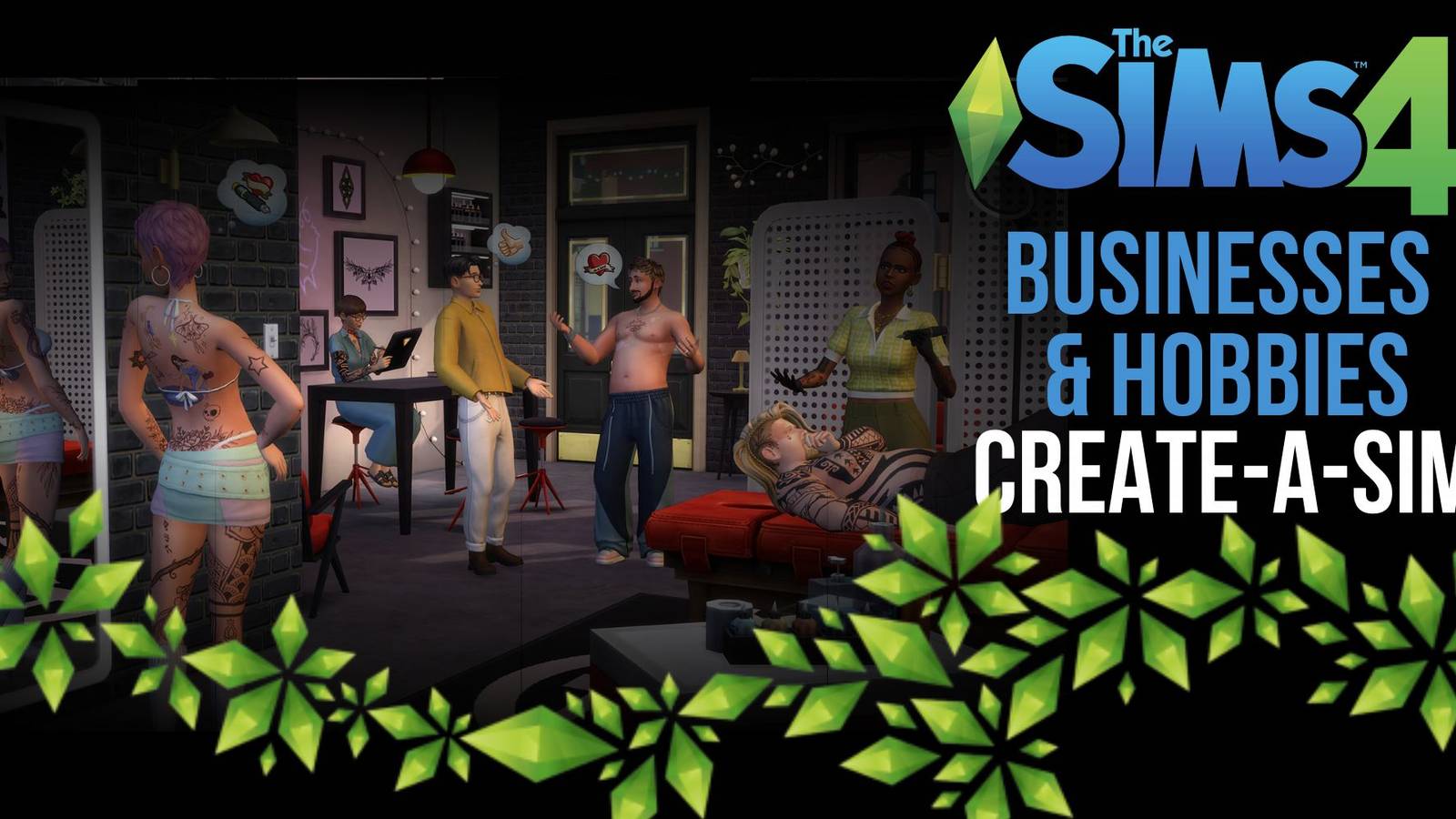 The Sims 4_ Businesses and Hobbies CAS Guide